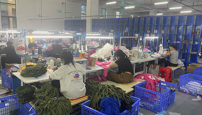 HWMSFSNHFZ children's clothing QC quality inspection team