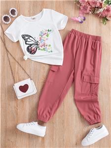 Toddler Girl Clothes Outfits Pants Set