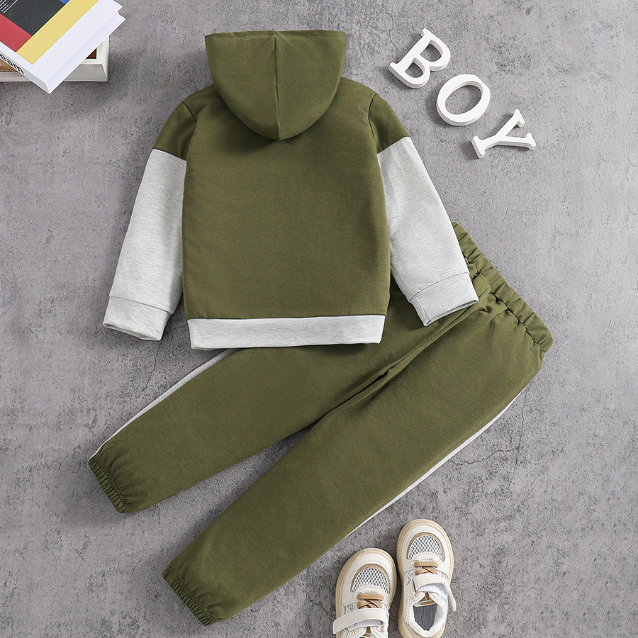 Toddler Boys Clothes Long Sleeve Hoodie Top and Jogger Pants Sets Kids 2 Piece Fall Outfits Sweatsuits