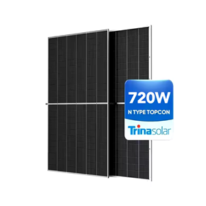Panneaux solaires Trina Solar type N 715 watts 695 W 700 W 710 W 715 W 720 W Panneau photovoltaïque bifacial double face 695 W 700 W 720 W