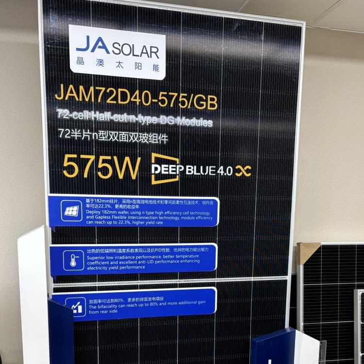 High Efficiency N-Type TOPCon Bifacial Solar Panels for Utility and Commercial Projects