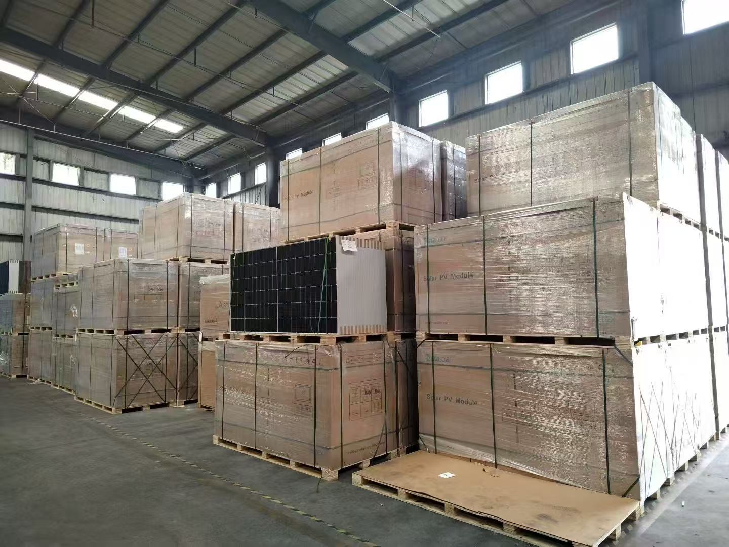 International Solar Panel Shipment