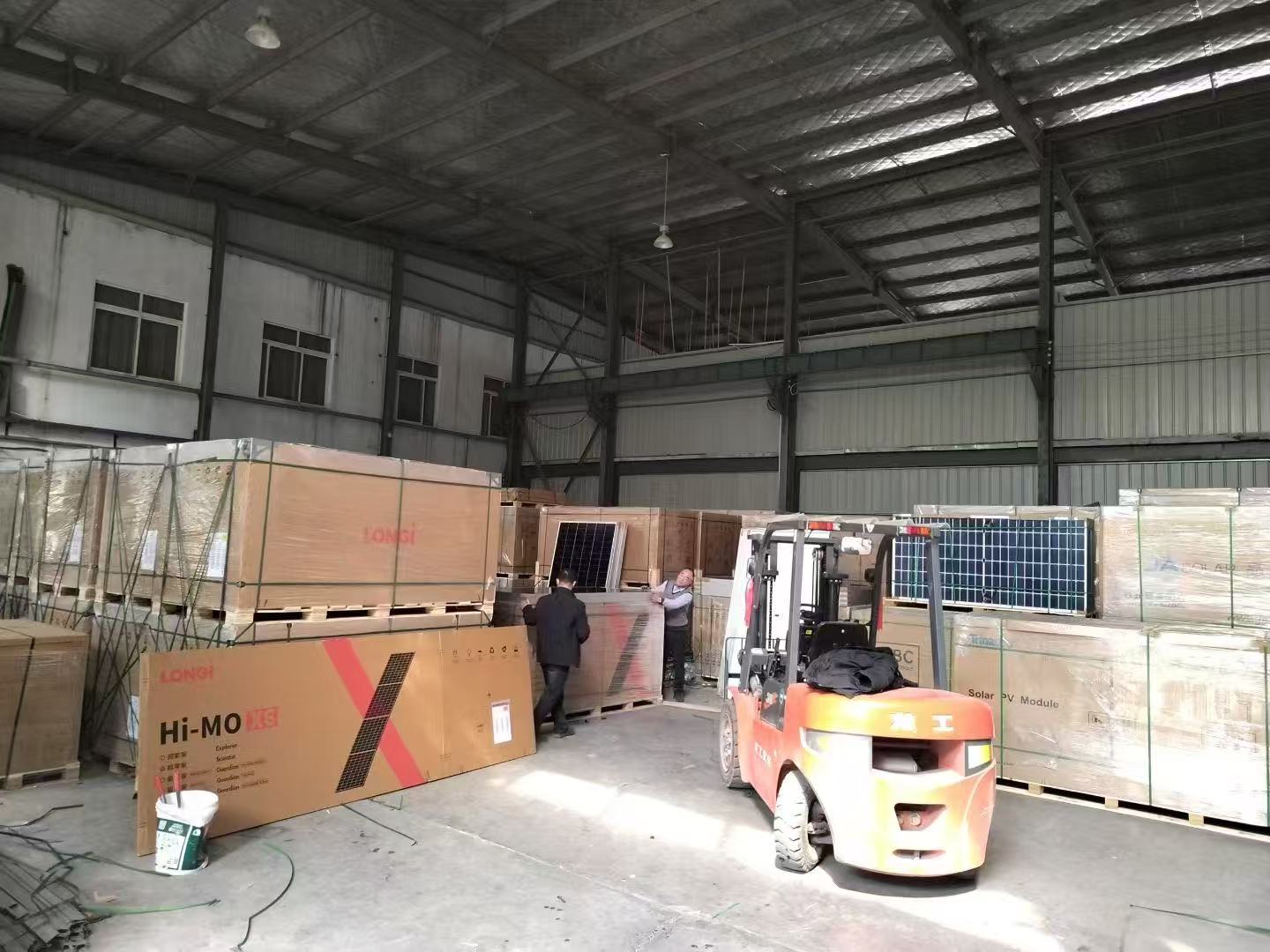 Solar Panel Export Packing