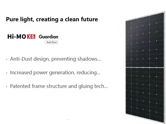 LONGi Himo 6 Solar Panel High Efficiency Monocrystalline Renewable Energy Solutions