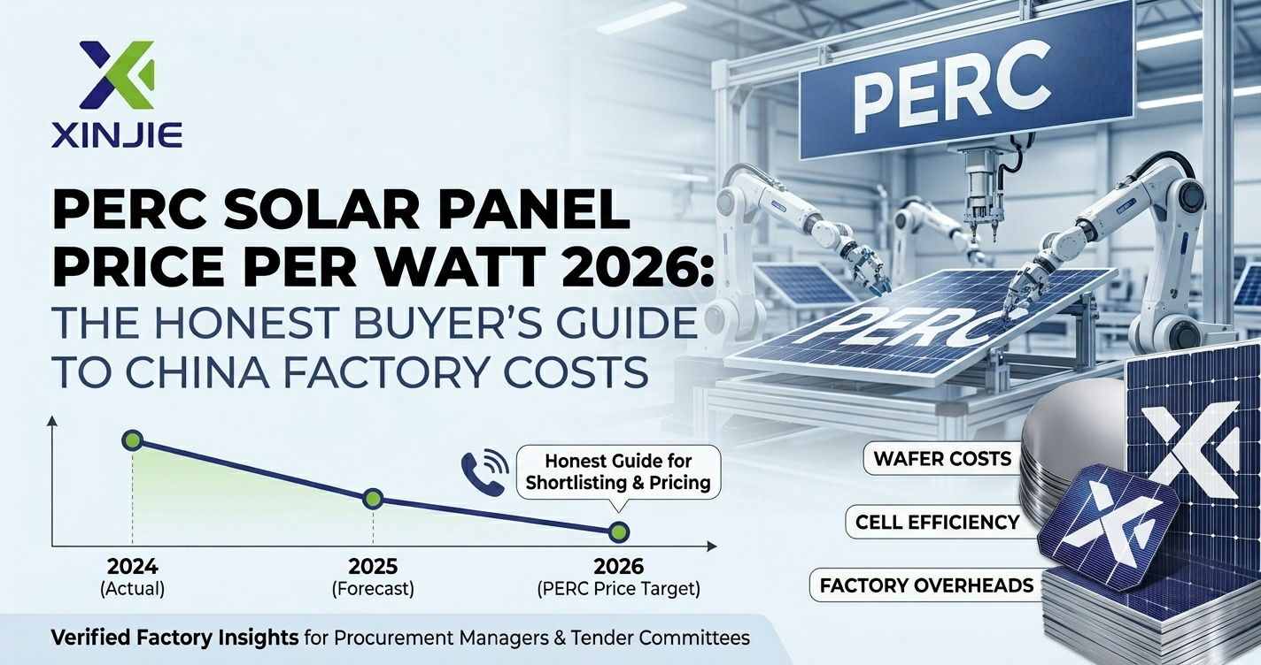 PERC Solar Panel Price Per Watt 2026: The Honest Buyer's Guide to China Factory Costs