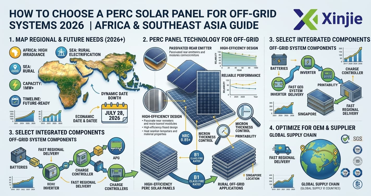 How to Choose a PERC Solar Panel for Off-Grid Systems 2026 | Africa & Southeast Asia Guide