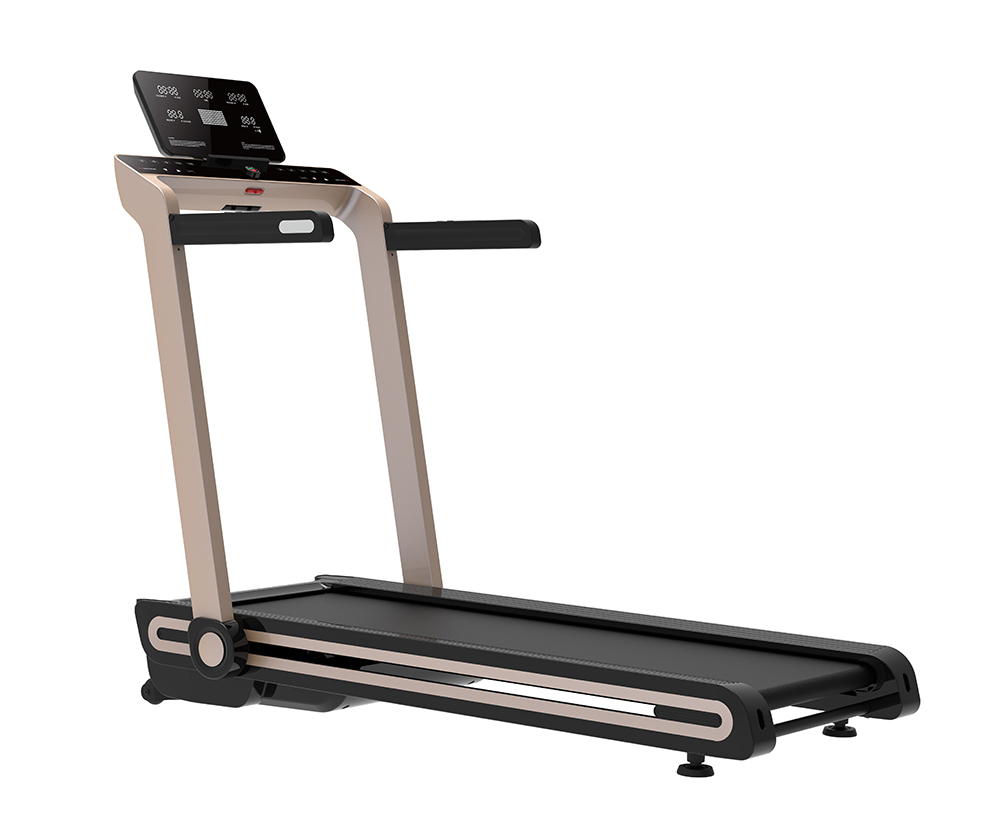 free assembly treadmill with knob