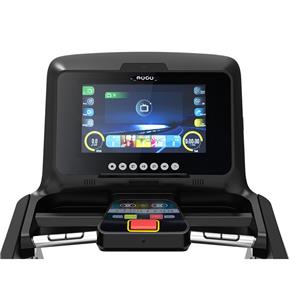 जिम के लिए इनक्लाइन के साथ वाणिज्यिक ट्रेडमिल 860 मिमी रनिंग डेक