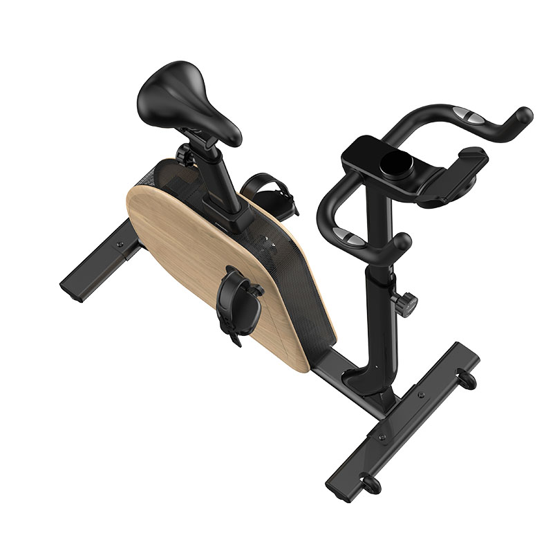 Self generating magnetic upright bike