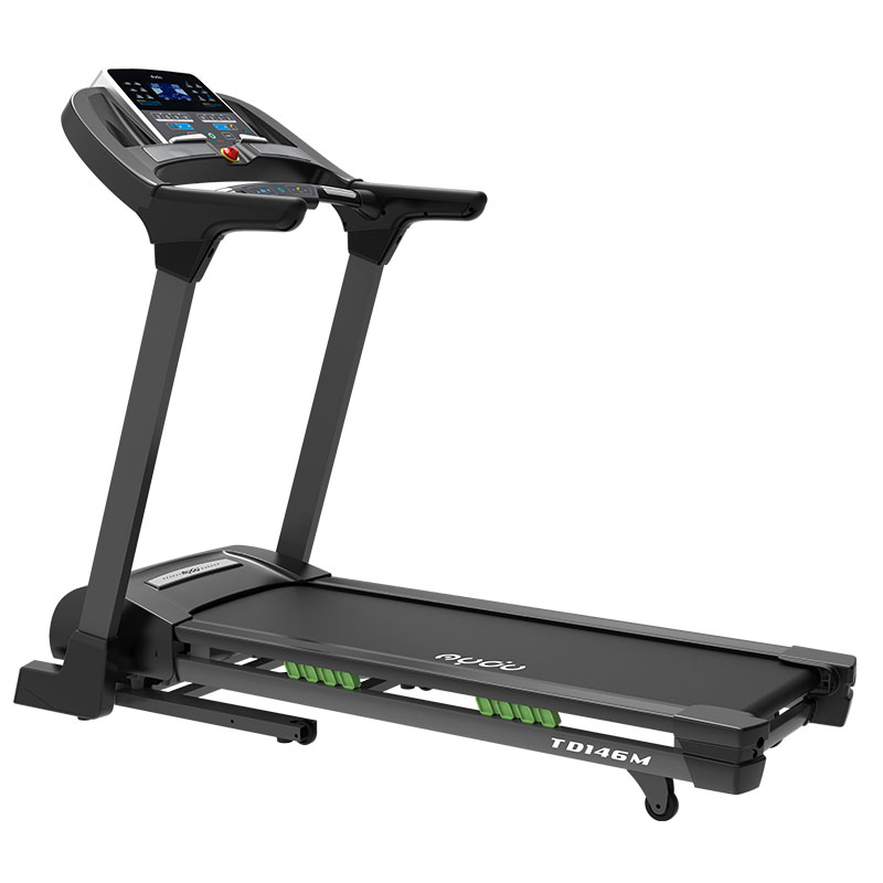 460mm running deck treadmill with LCD screen