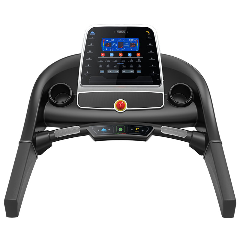 LCD console display treadmill