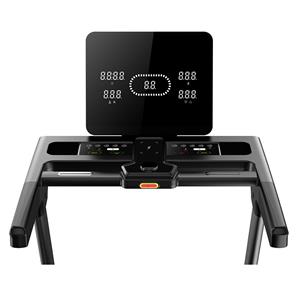 时尚家用和可选旋钮显示跑步机,带 15 自动倾斜