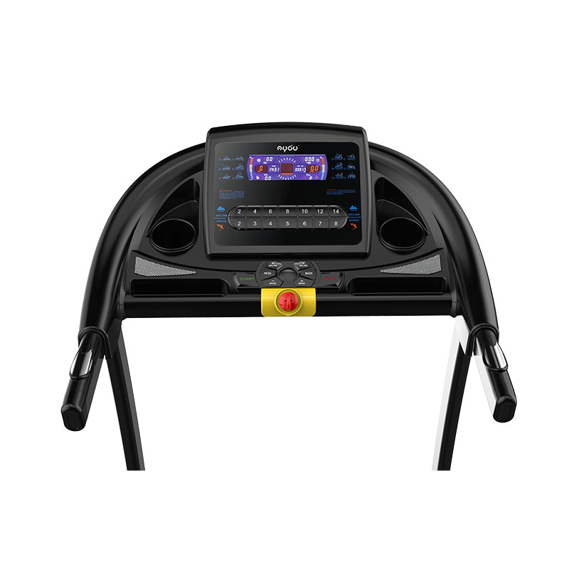 LCD console display treadmill