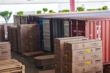 25 40HQ Containers of XIAMEN MYDO SPORTS EQUIPMENT CO., LTD, Treadmills Sold to Many Countries in Europe and America