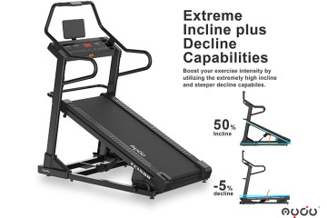 2025 नई TC150B ट्रेडमिल इनक्लाइन -3 से 40