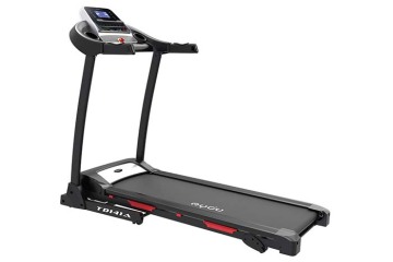 Тепло нашей семьи на домашней беговой дорожке