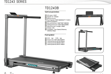 Predstavljamo tekalno stezo MYDO sports TD1243B: Odklenite lahkotno domačo vadbo