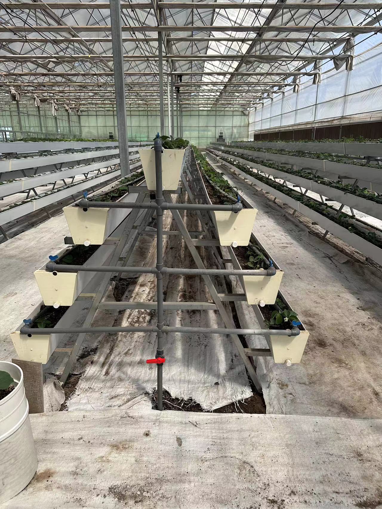 A Frame Farming Gutter