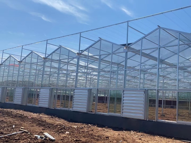 Polycarbonate Sheet Greenhouse With Greenhouse Shading System