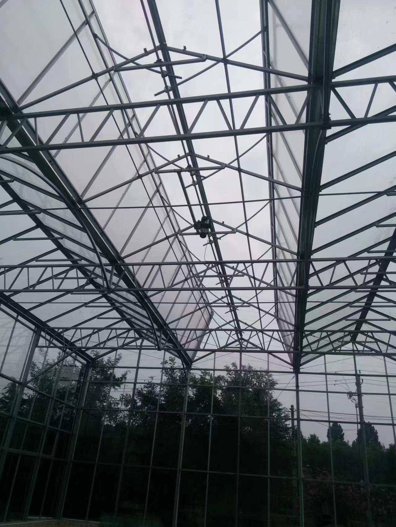 multi-span film greenhouses