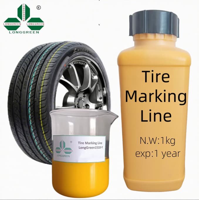 Yellow Tyre Marking Line OTR Vulcanization