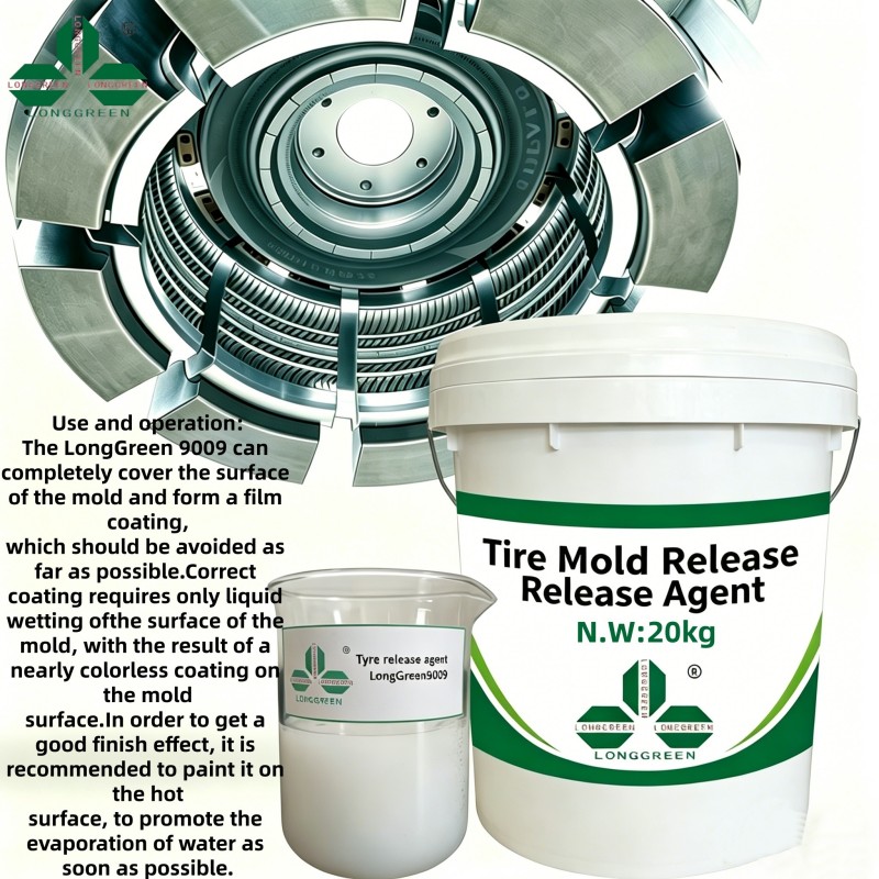 Tire mold release agents