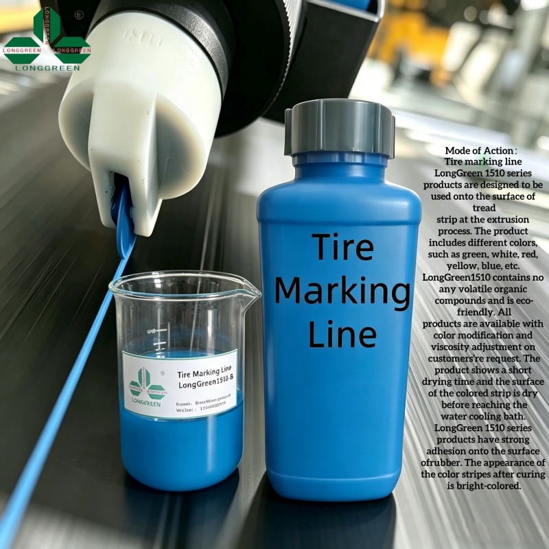 Blue Tyre Marking Line For SBR Vulcanization