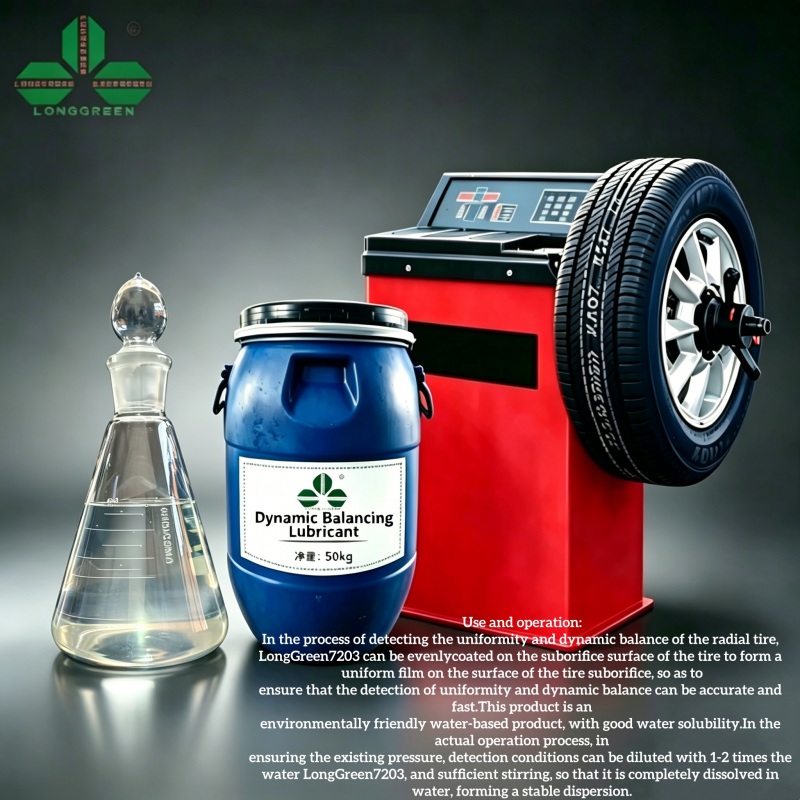long green7203 tire dynamic balancing lubricant video