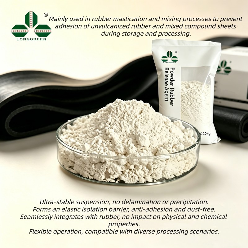 Dry Powder Release Agent For Rubber Sheet Mixing process