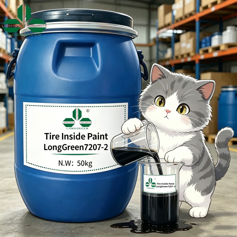 Water-based tire interior coating
