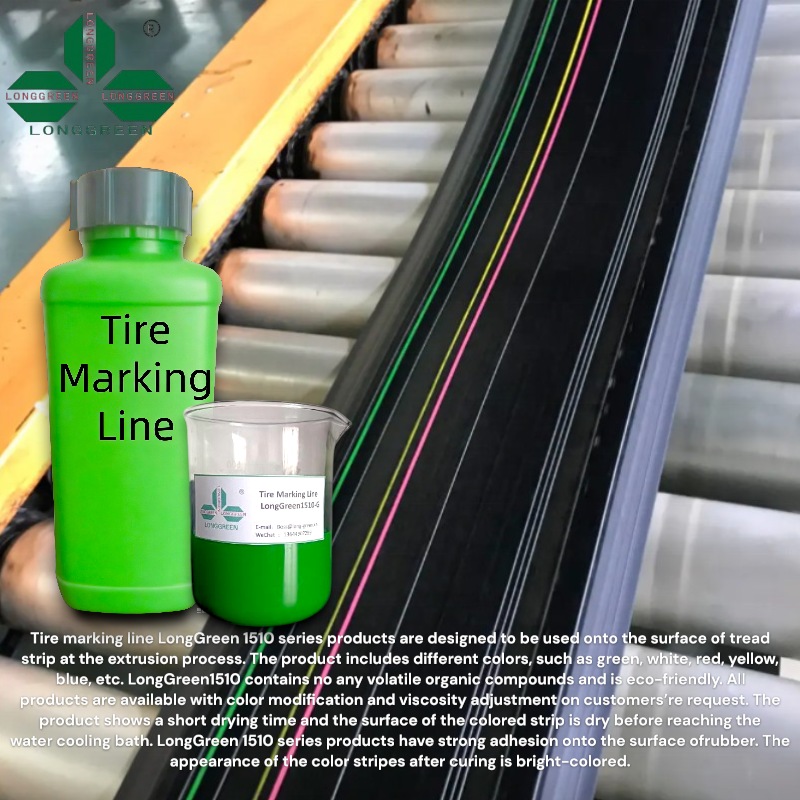 Green Tyre Marking Line Motorcycle Tire Vulcanization