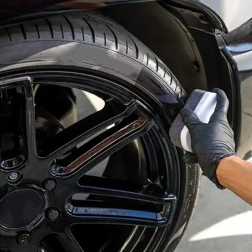 matte tire dressing