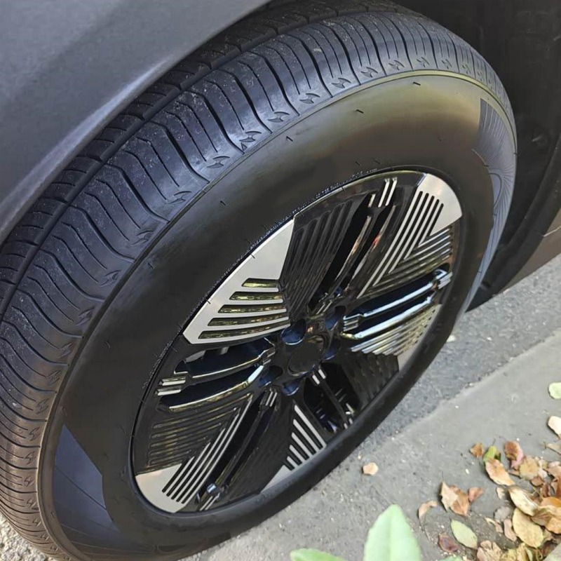 Why does the tire matte dressing turn sticky after spraying?
