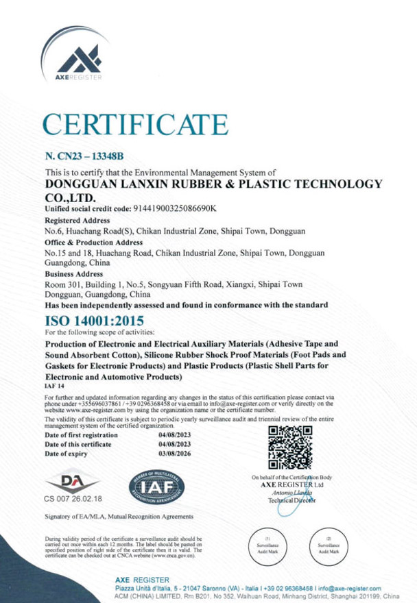 ISO14001:2015——Environment