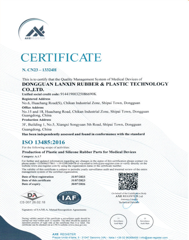 ISO13485:2016——Medical