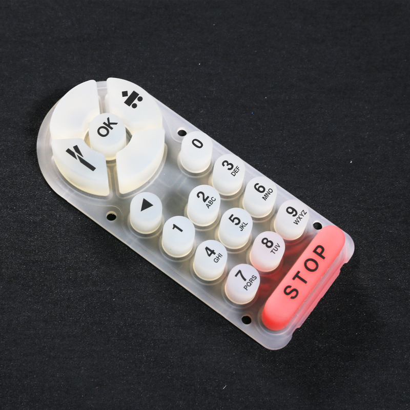 Membrane silicone keypad