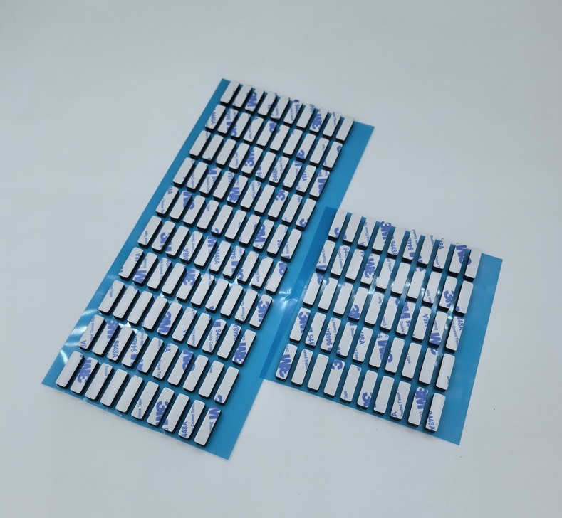 50° Shore A Silicon Rubber Gaskets With 9448A Wdhesive Tape