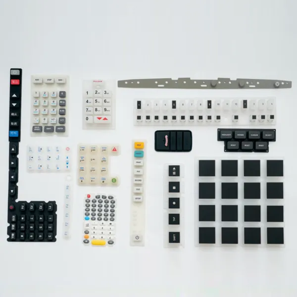 Silicone rubber membrane keypad series