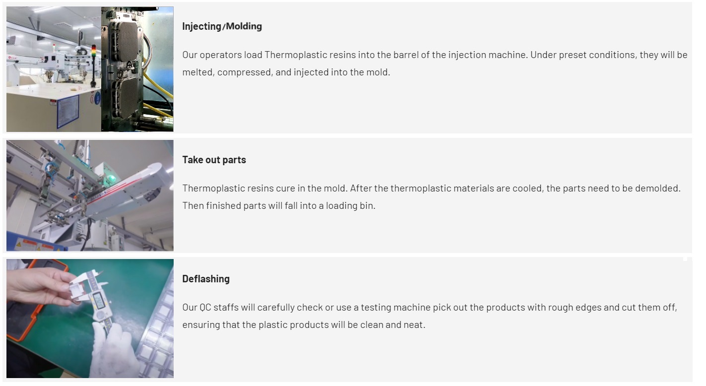 injection PP PC molding products