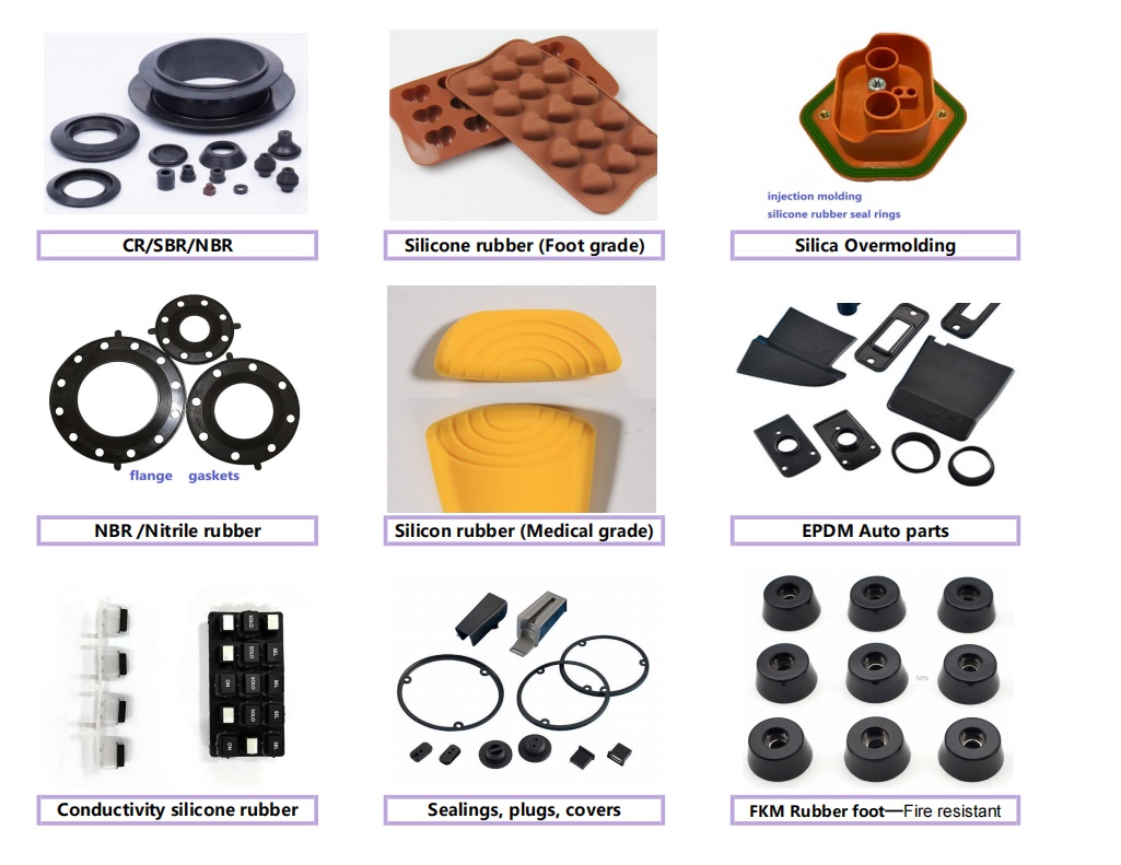 Rubber sealing ring