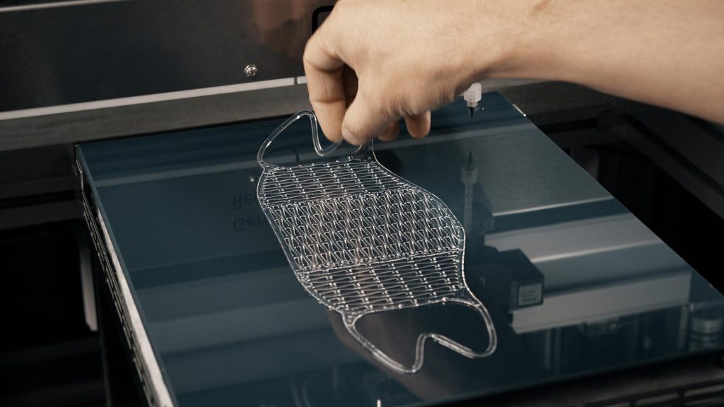 Silicone 3D printing