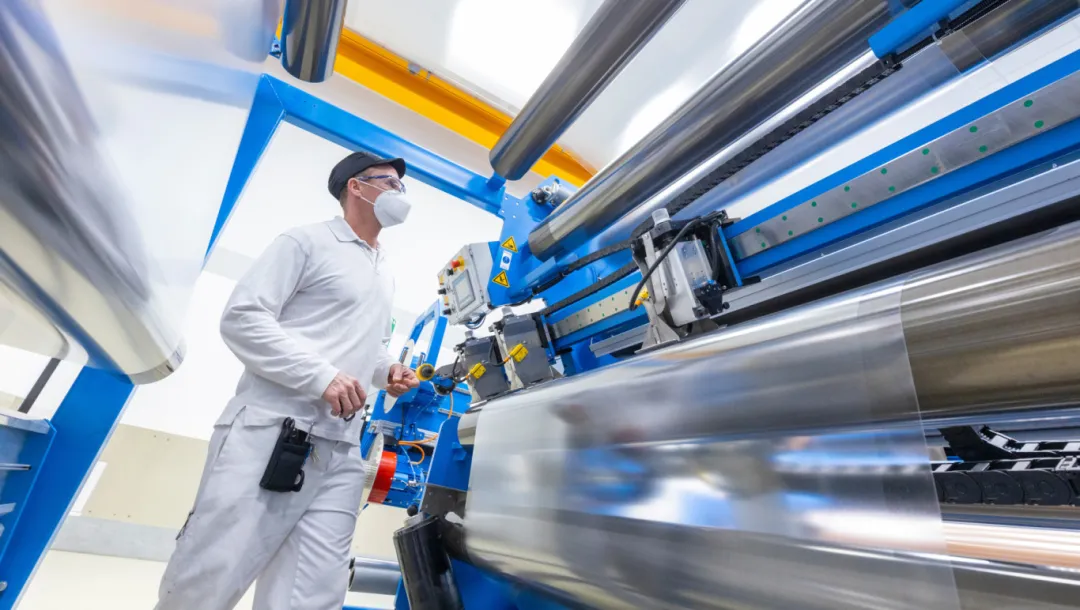 The New polycarbonate film production line of Covestro in Thailand