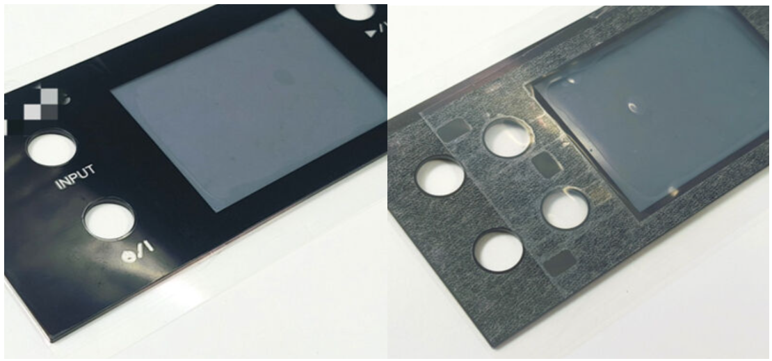 Acrylic front panel