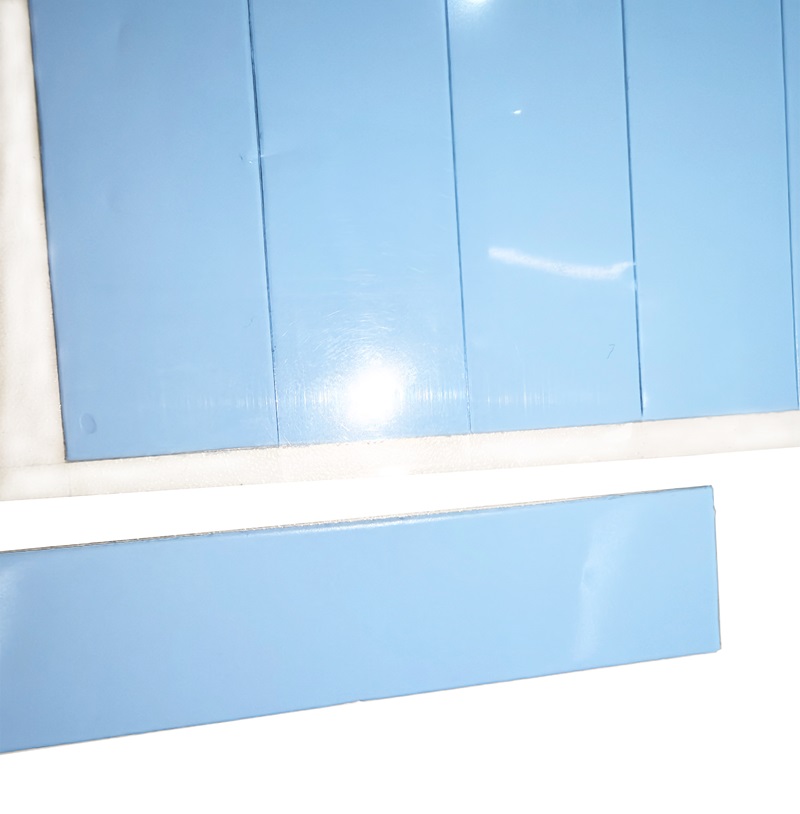 die cutting thermal conductive silicone pad