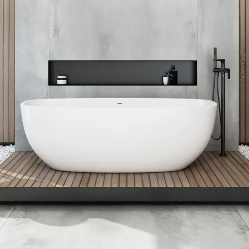 Bathtub with skirt edge 01