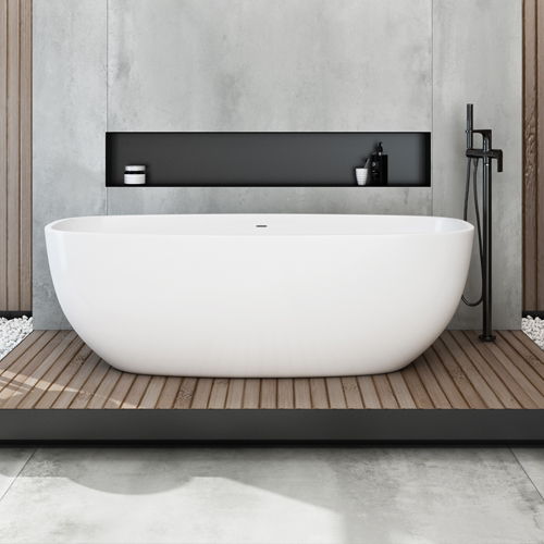 Bathtub with skirt edge 08