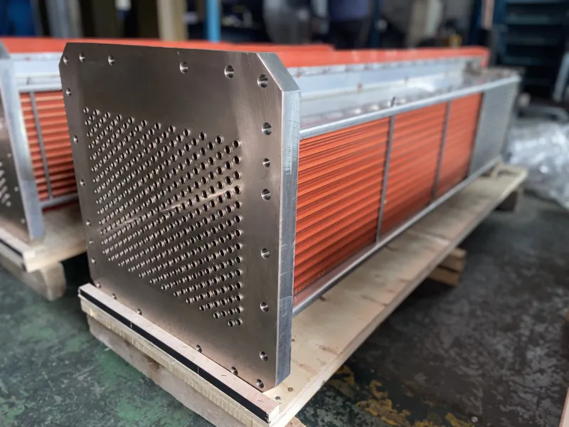 Good condition Spare Parts Tube Retail Cooled 550DA3 INTER Cooler Heat Exchanger For custom made water to air intercooler