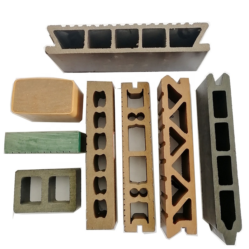 new design customized embossing WPC decking extrusion mould wood plastic profile extruder machine extrusion die with embossing