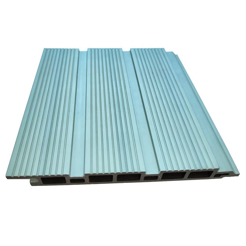 outdoor WPC wall panel mould / wood plastic fence profile mould