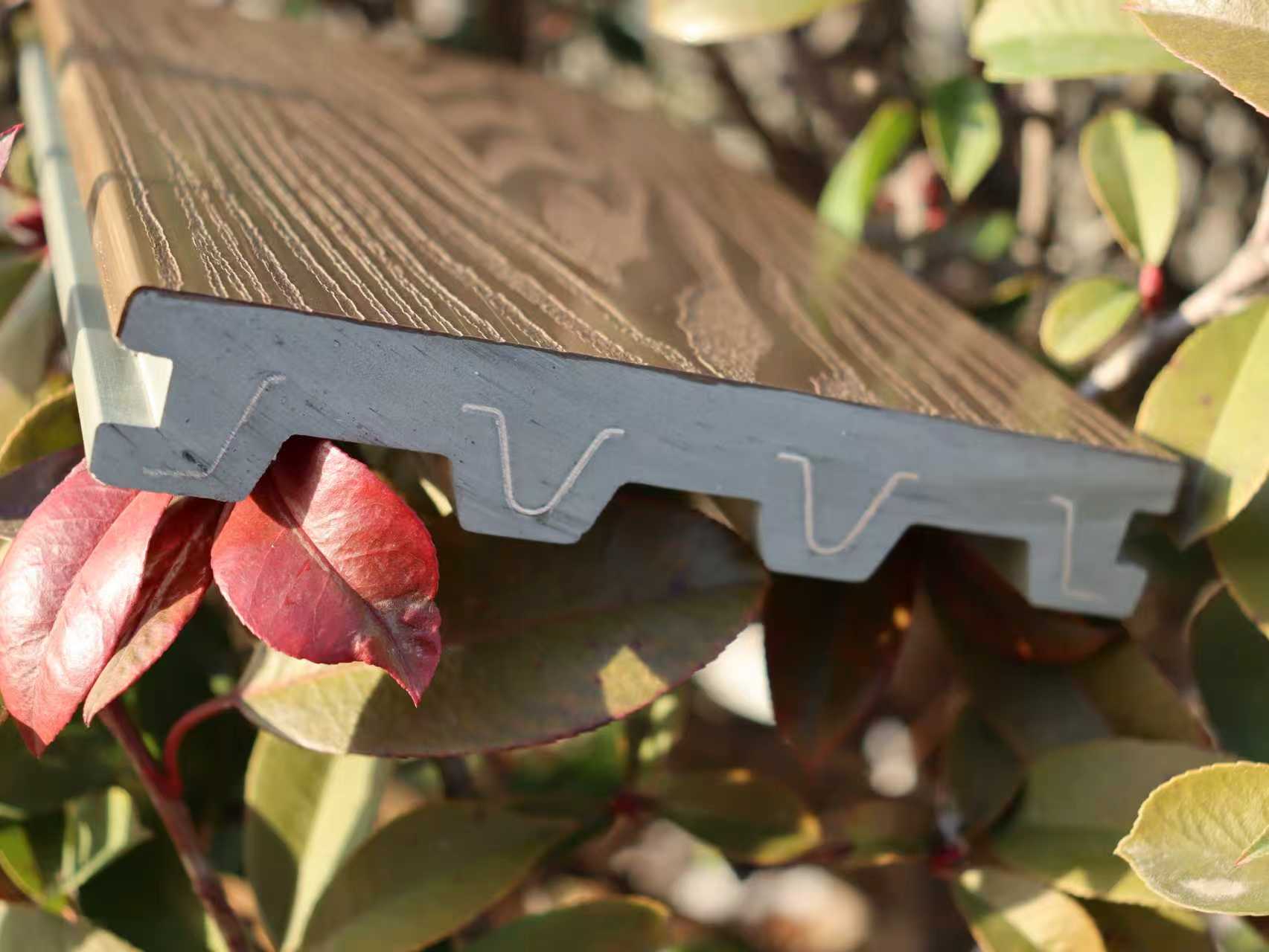 Steel-plastic flooring finished products